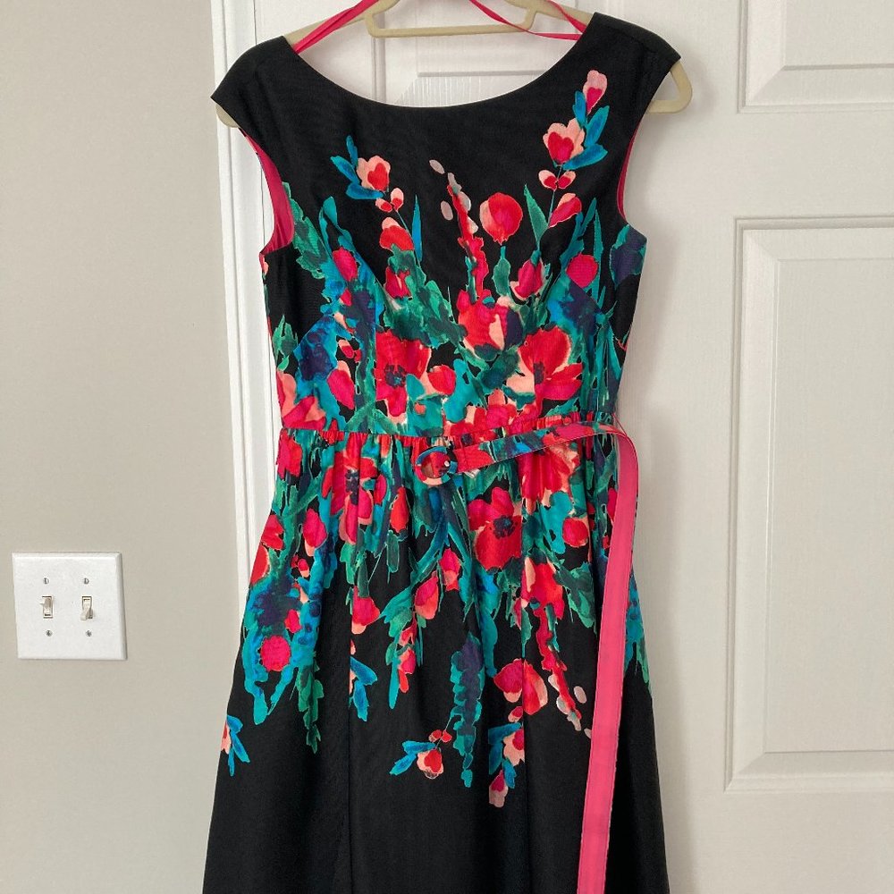 Eliza J Black Dress